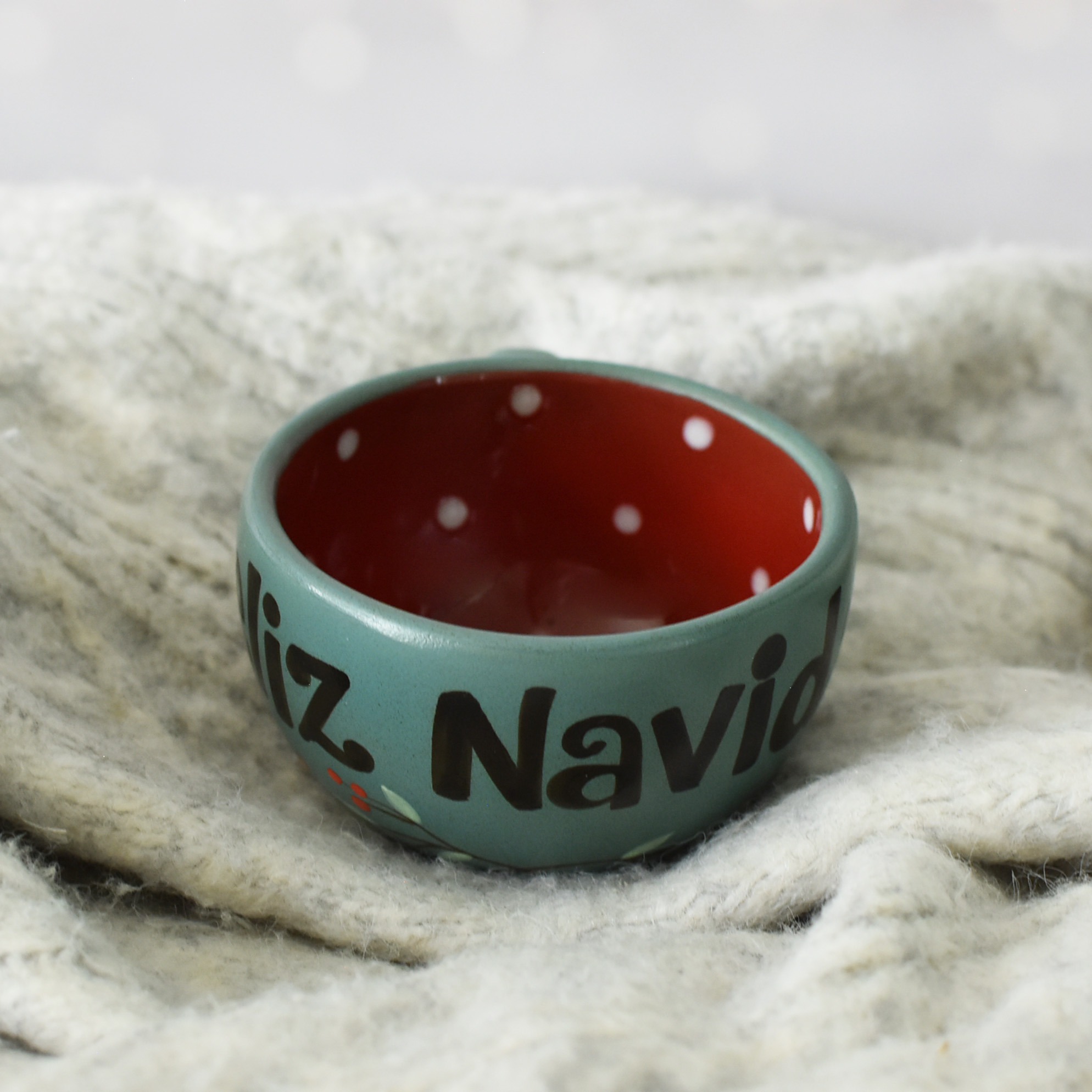 Taza Latte "Feliz Navidad"