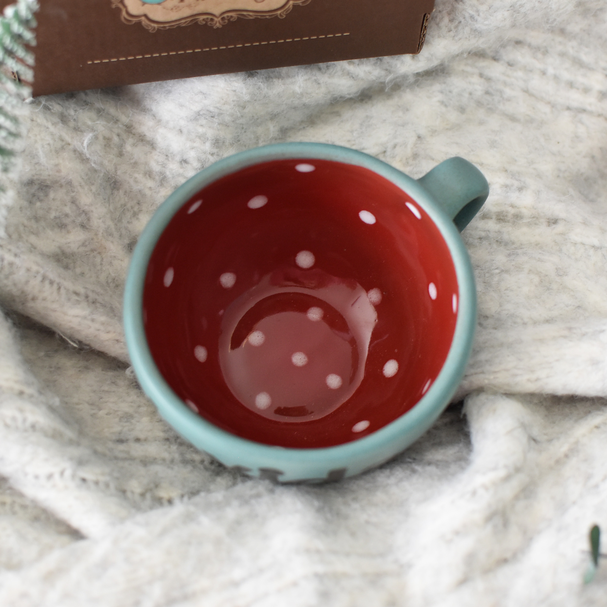 Taza Latte "Feliz Navidad"