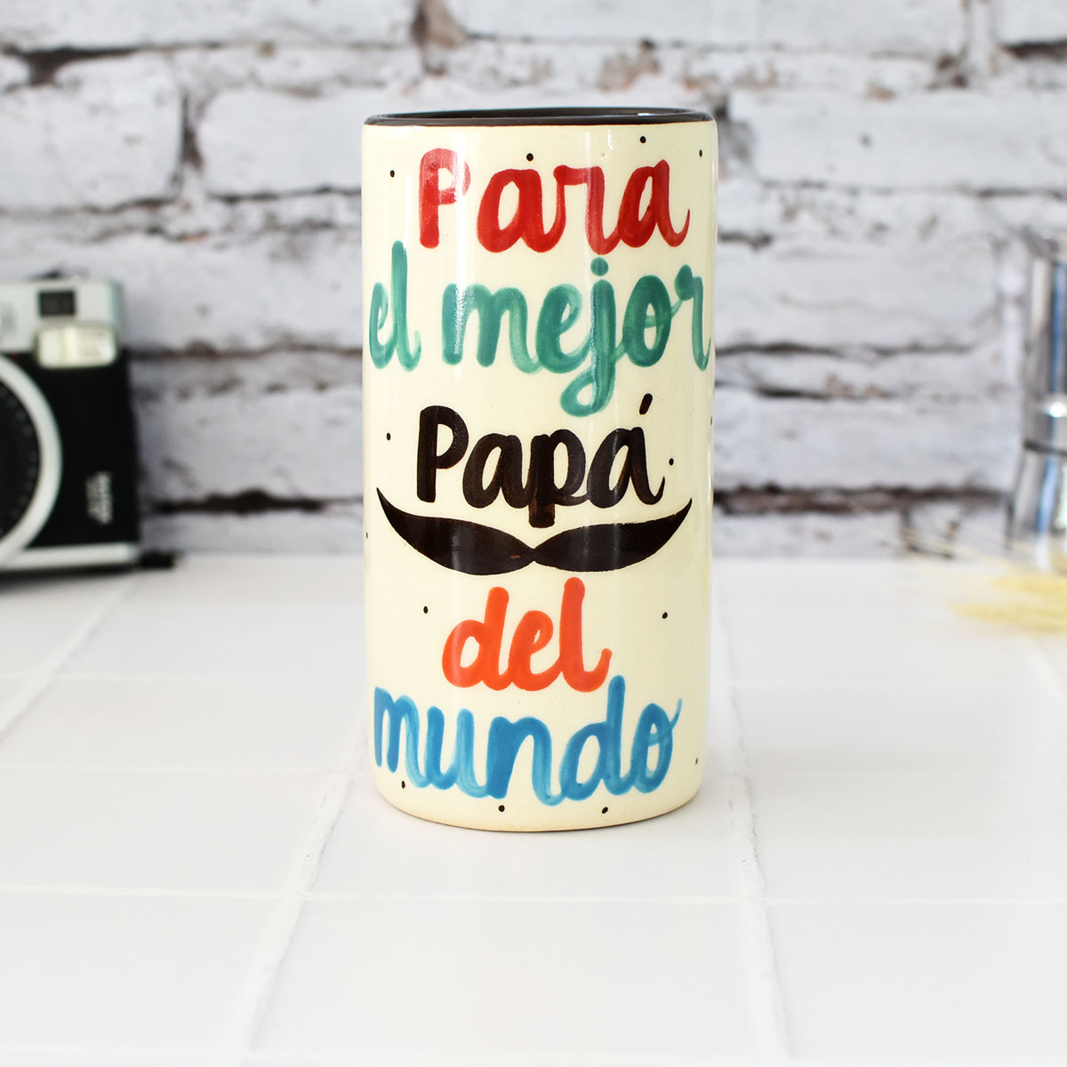 Tarro Alto "Para el mejor papá del mundo"
