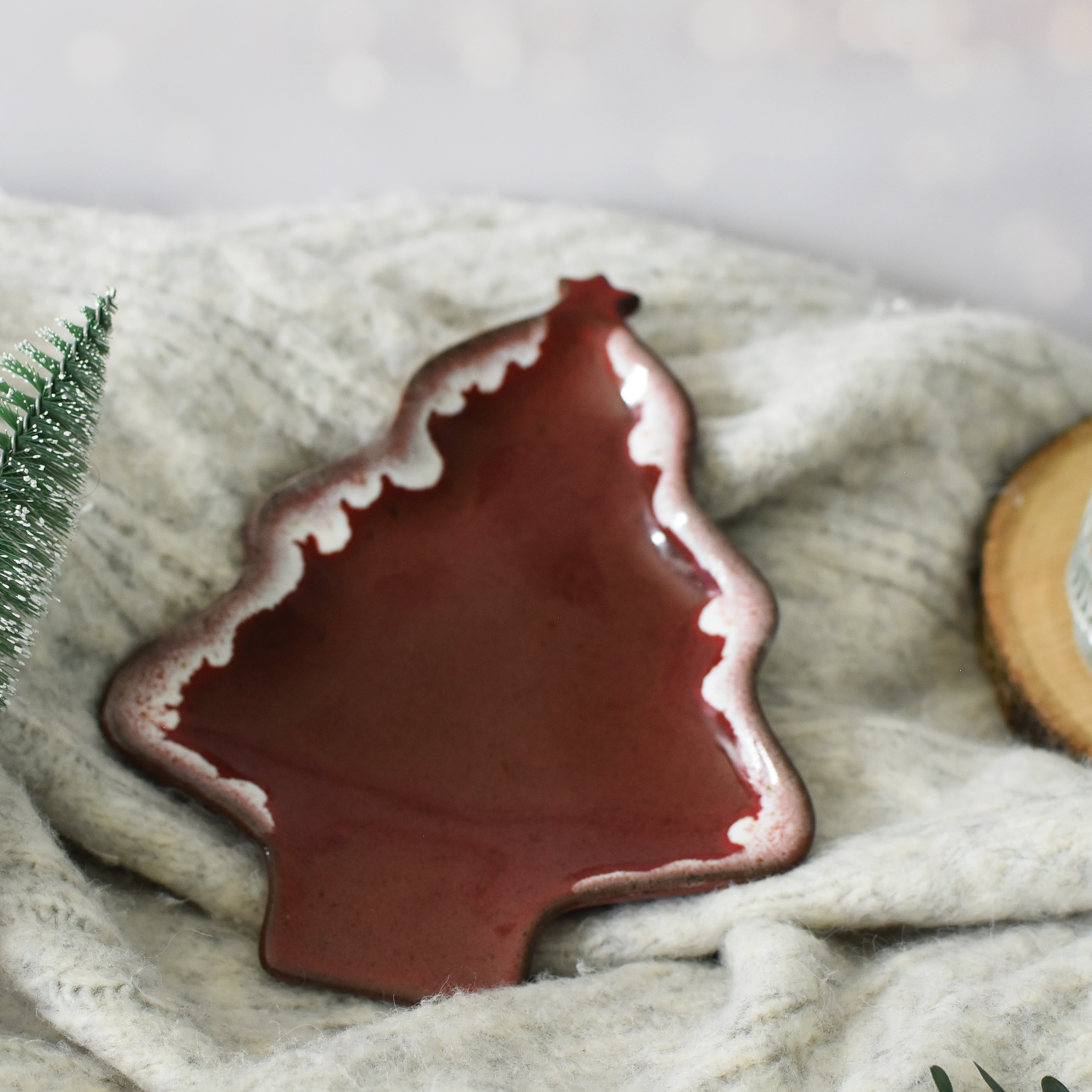 Platito Árbol "Rojo"