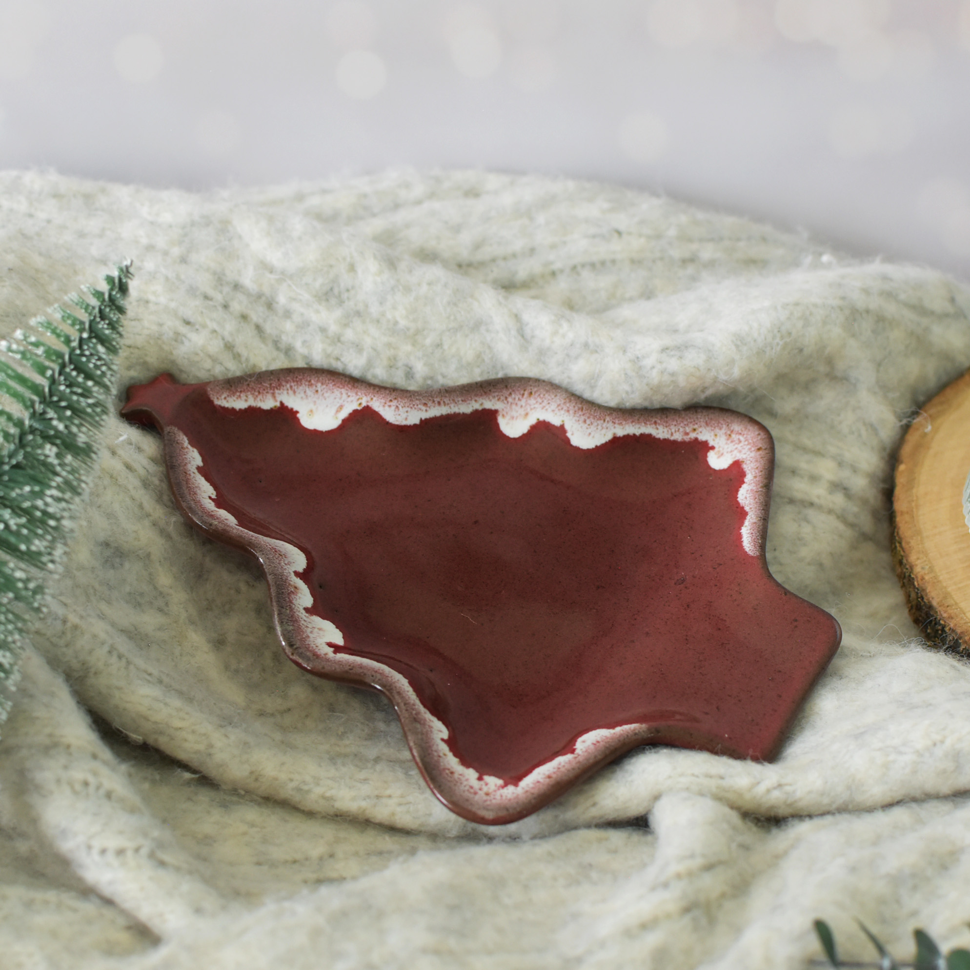 Platito Árbol "Rojo"