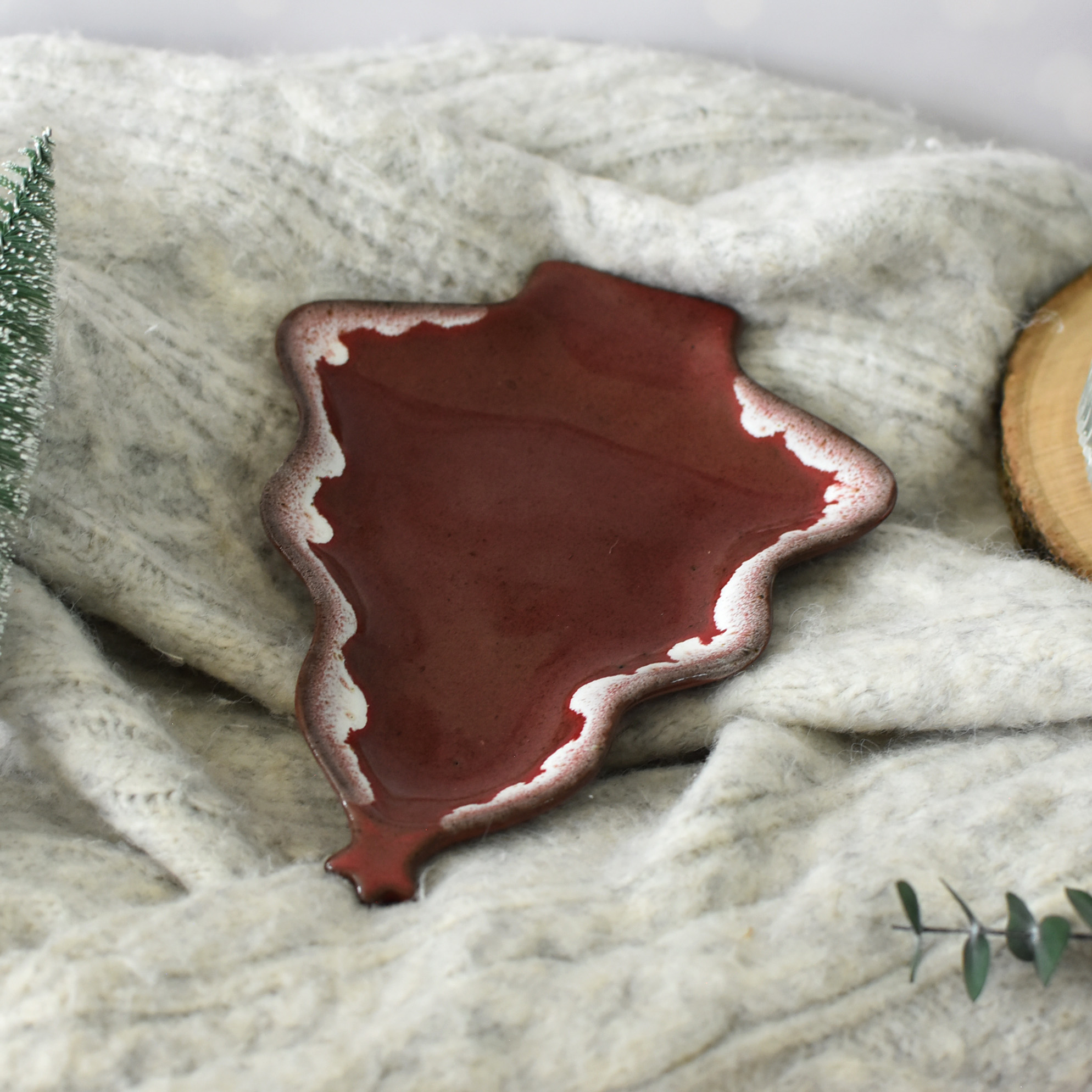 Platito Árbol "Rojo"