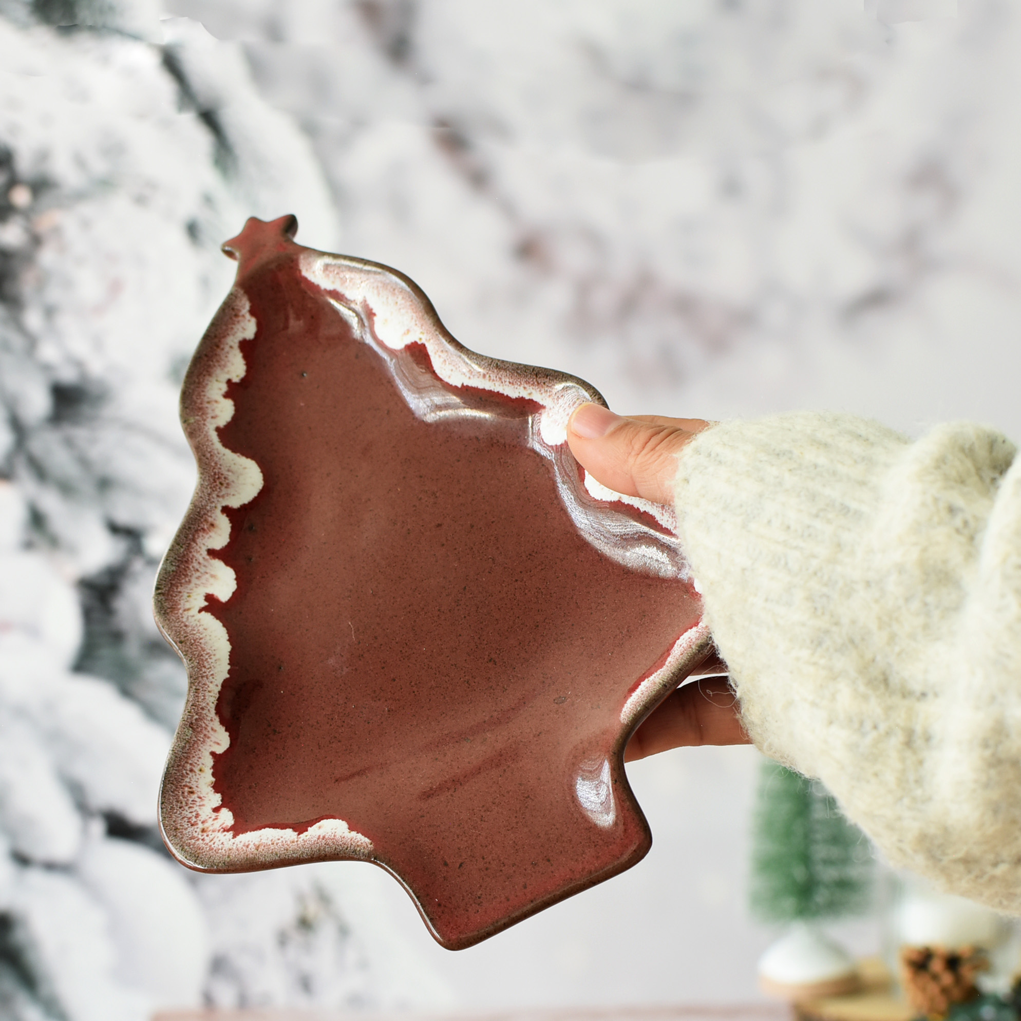 Platito Árbol "Rojo"