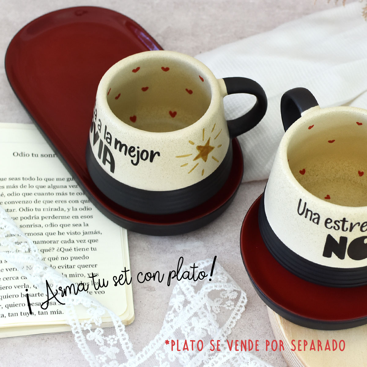 Taza Aurora "Estrellita a la mejor novia"