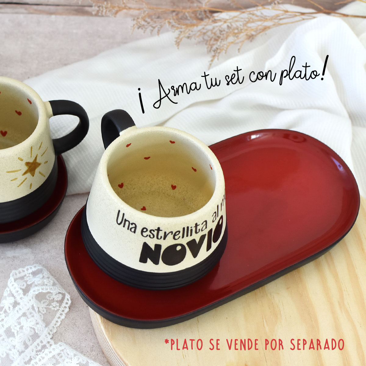 Taza Aurora "Estrellita al mejor novio"