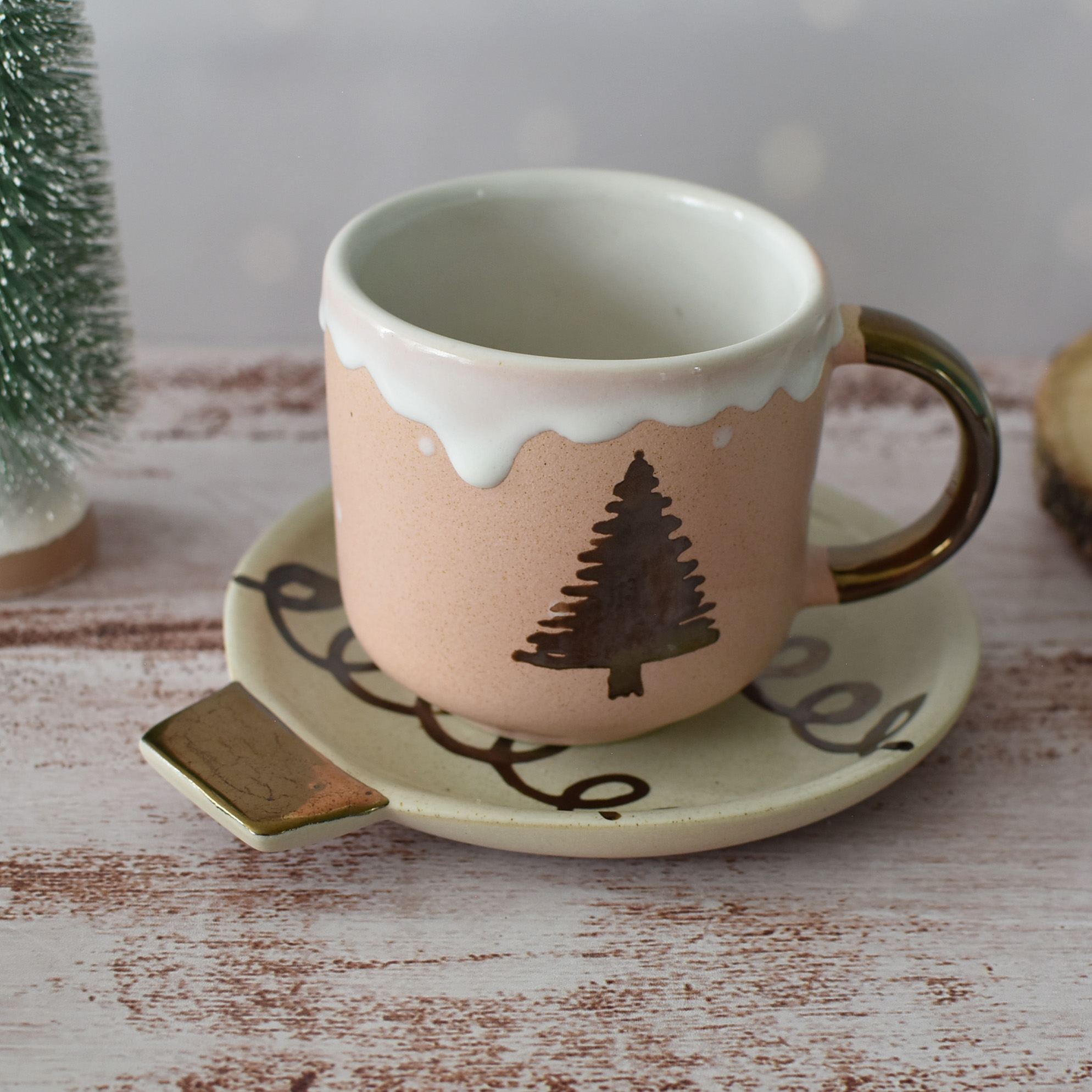 Platito Esfera "Dorado"