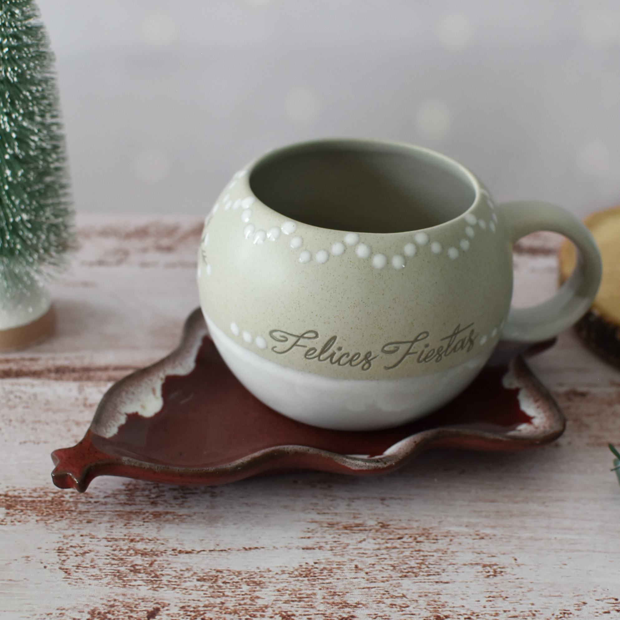 Platito Árbol "Rojo"