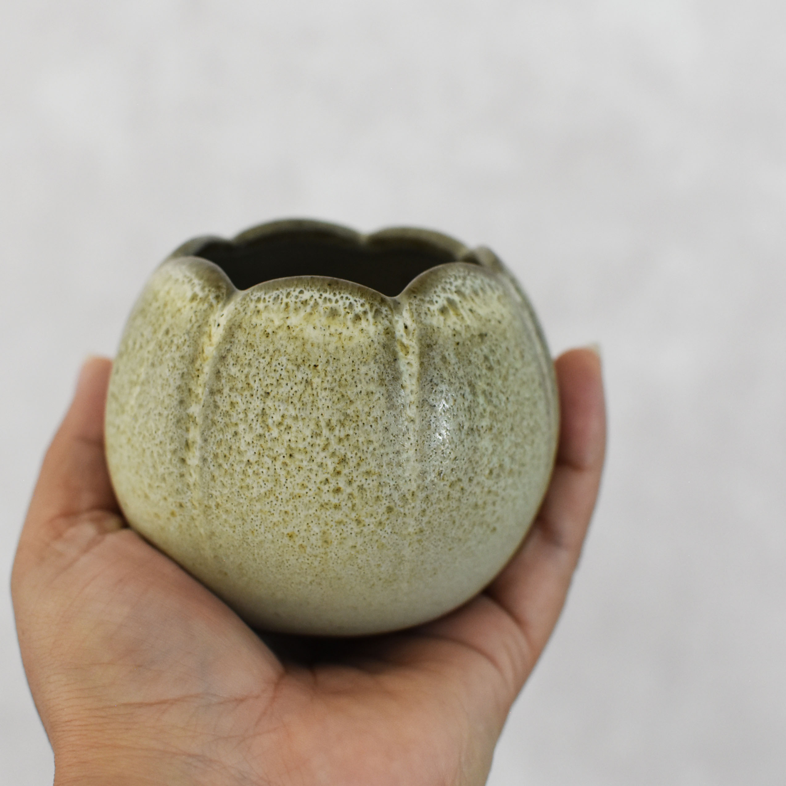 Portavelas Calabaza Trigo