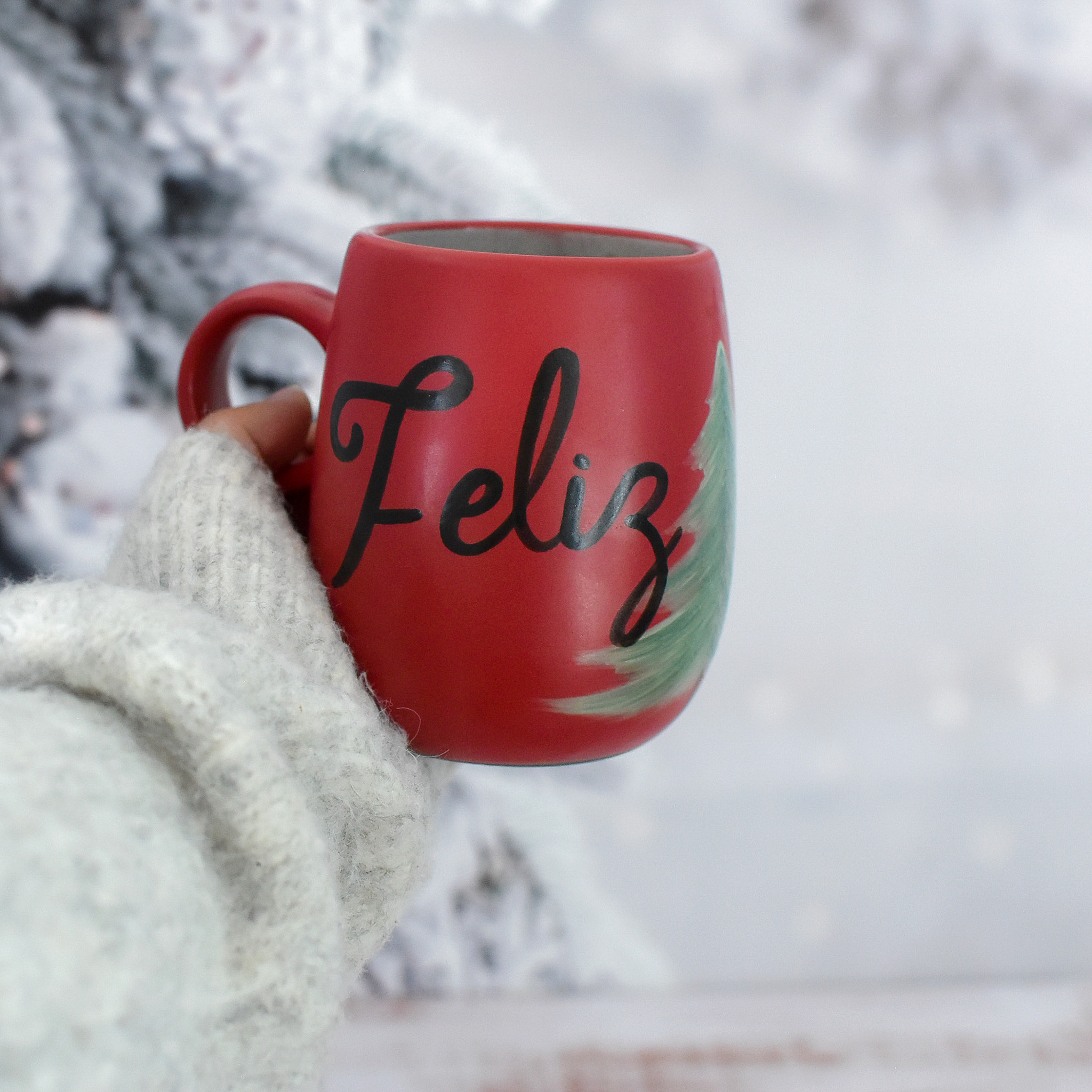 Taza Almendra "Feliz Navidad"