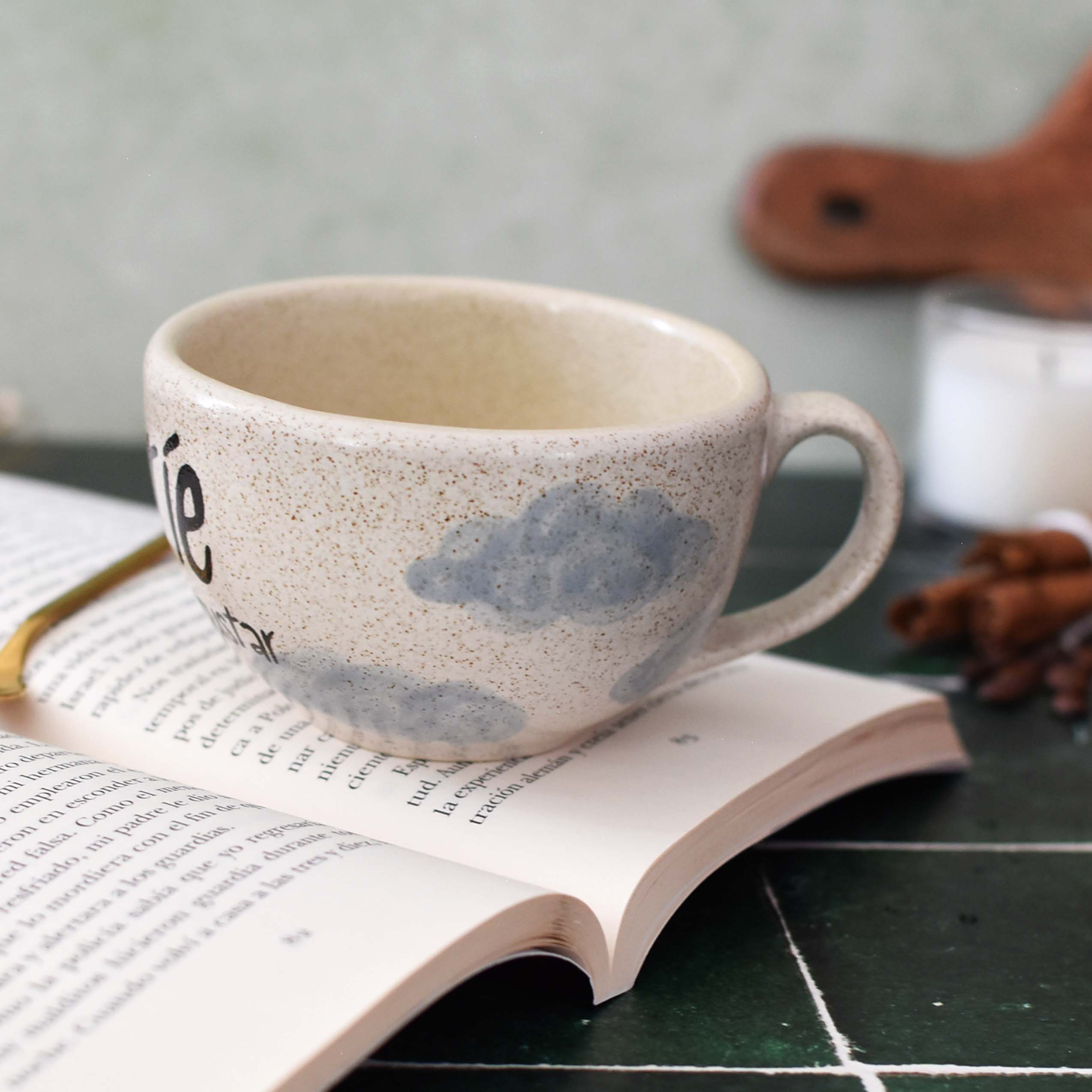 Taza Latte "Sonríe esto te va a gustar"