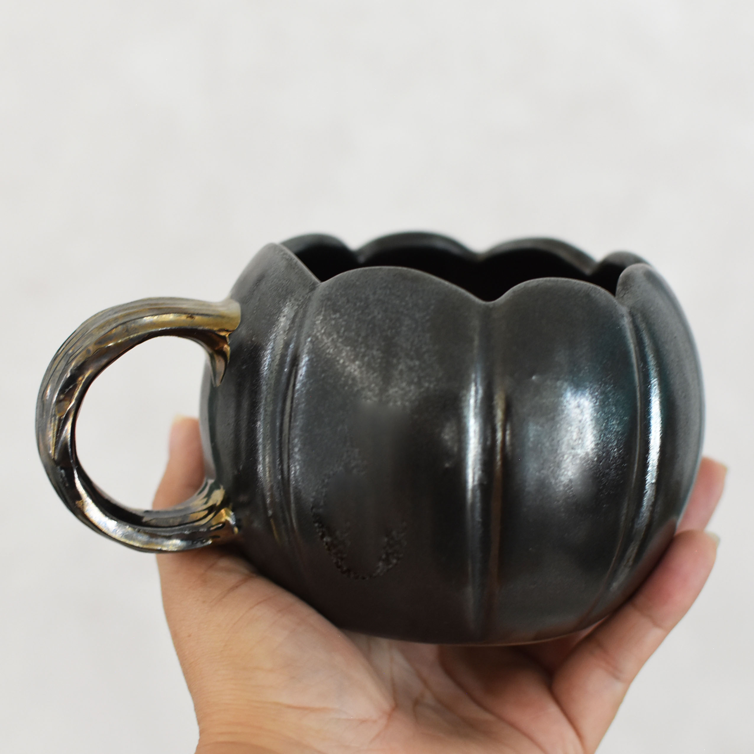 Taza Calabaza Negra