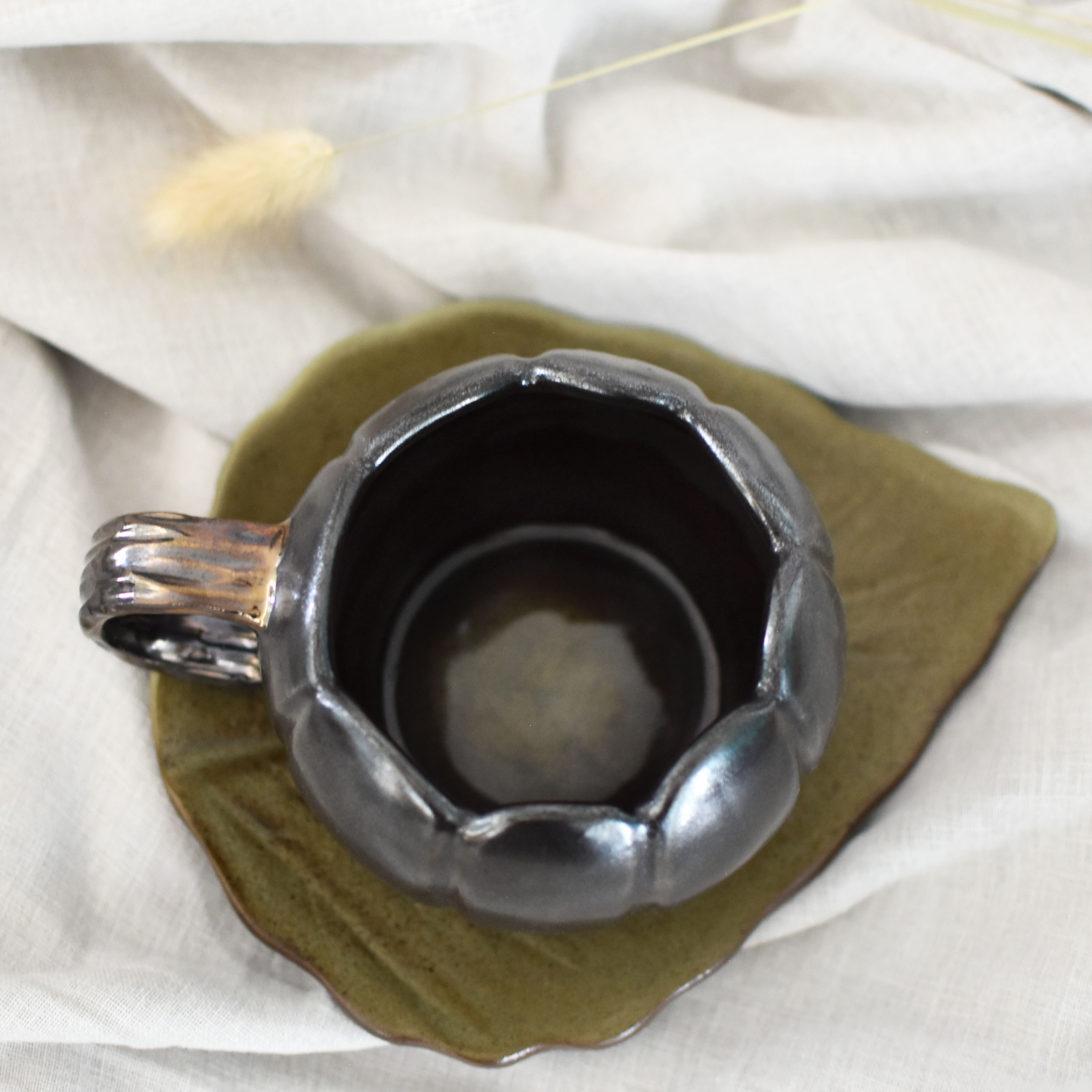 Taza Calabaza Negra