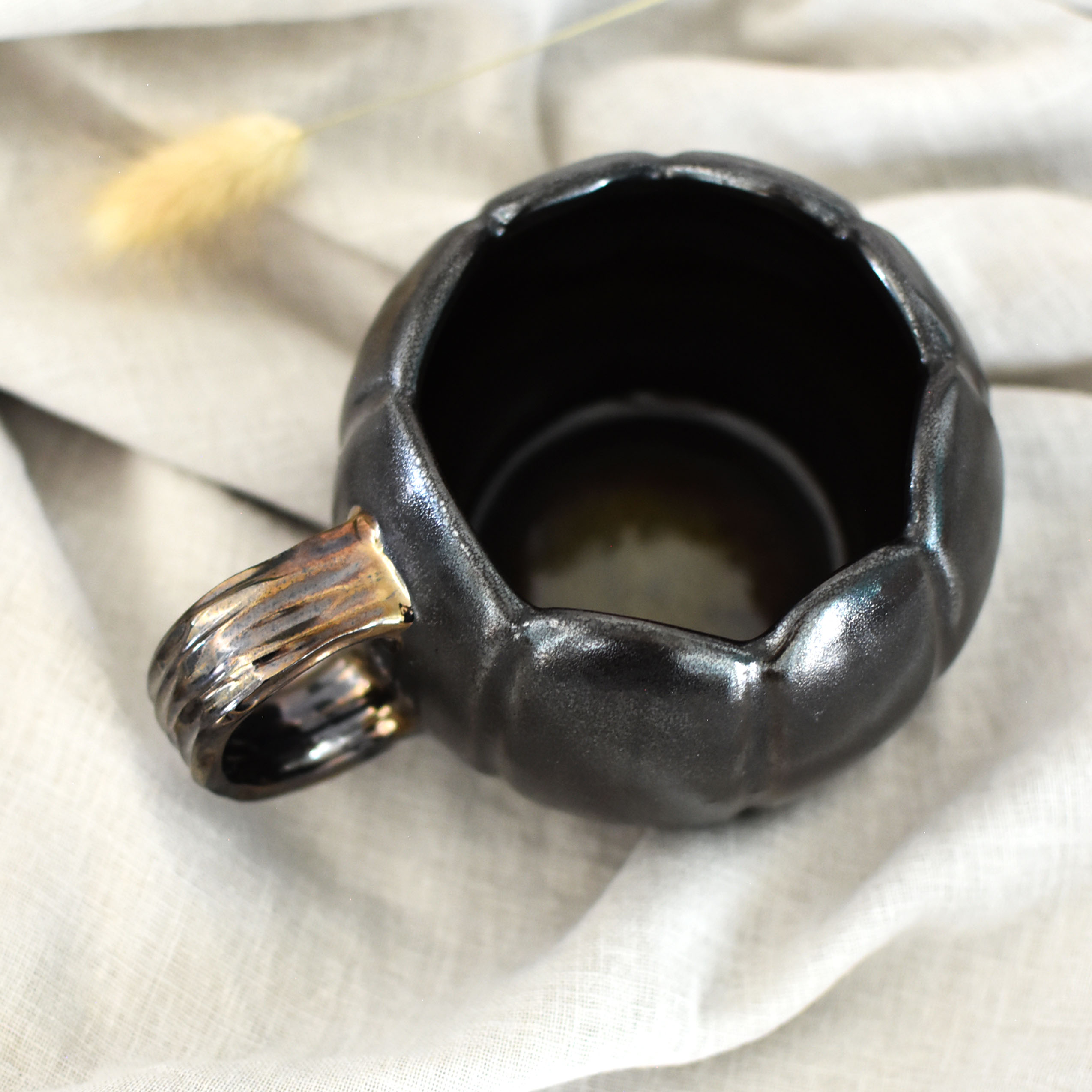 Taza Calabaza Negra