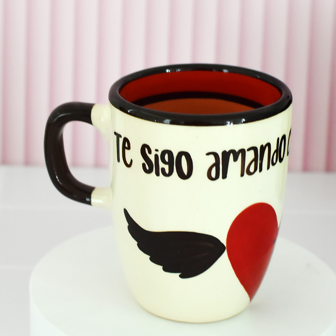 Taza Capuchino Te sigo amando como el primer día