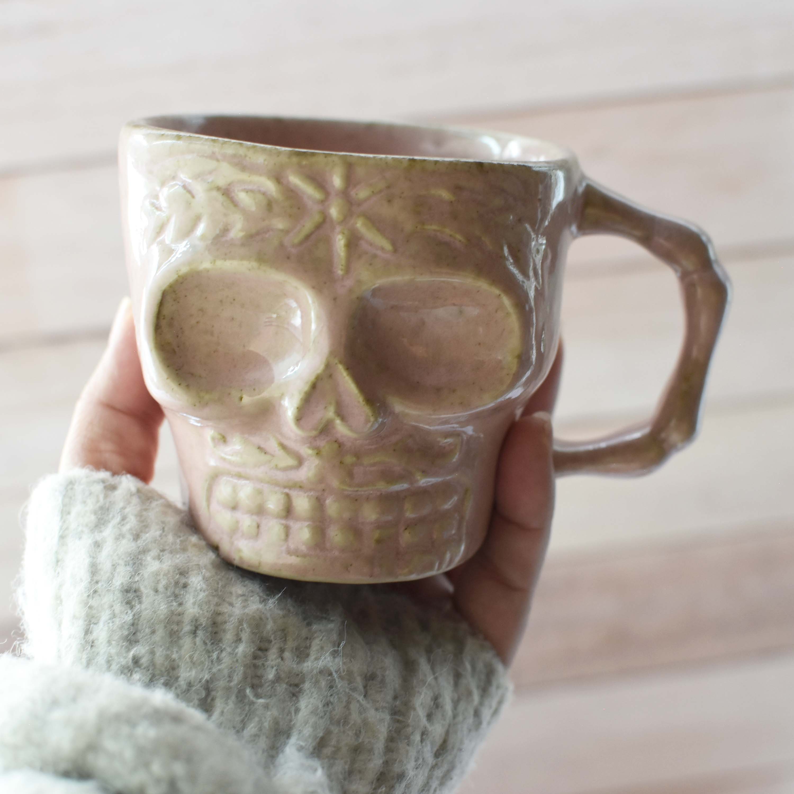 Taza Calaverita Rosa