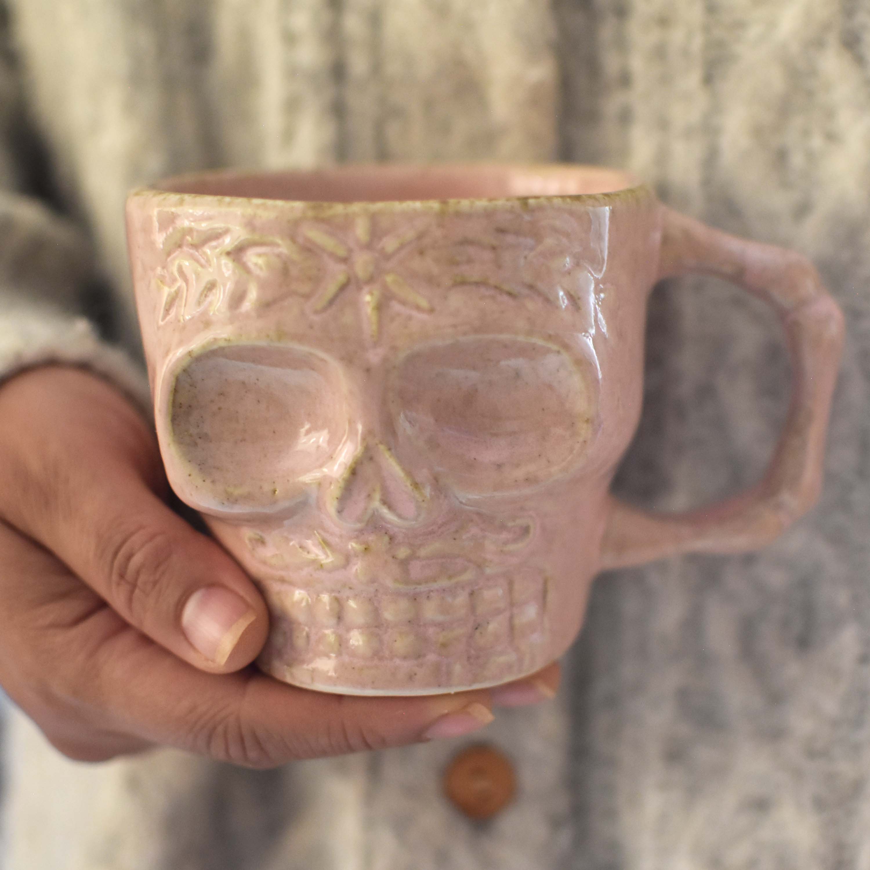 Taza Calaverita Rosa