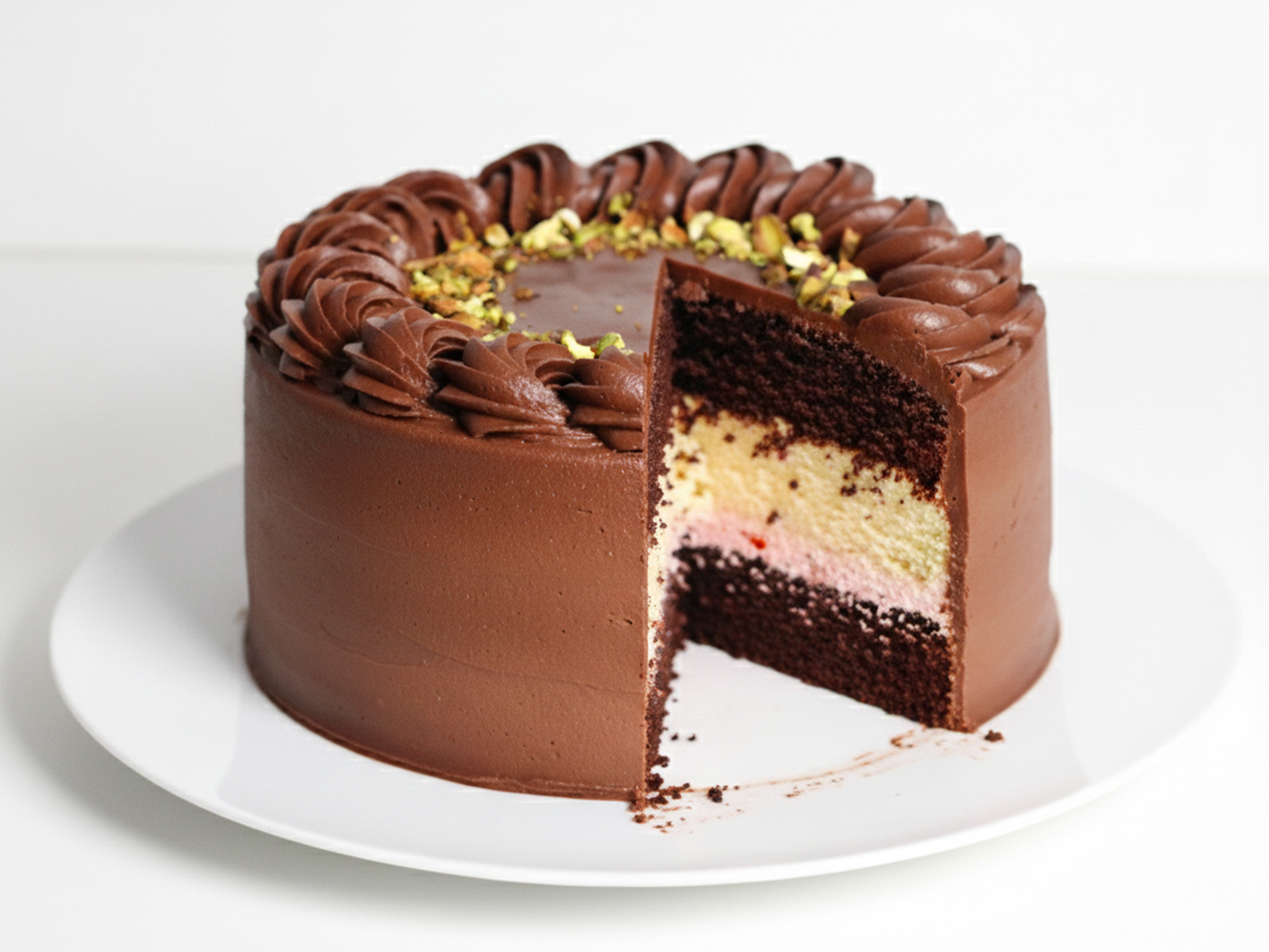 Pastel Vainilla Chocolate Frambuesa RG