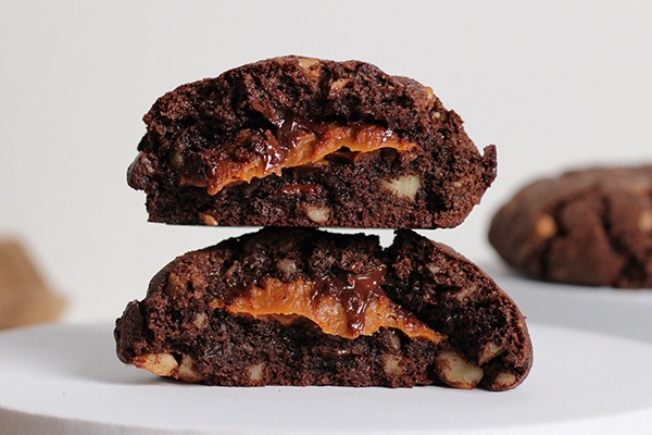 Galleta Choco Macadamia rellena