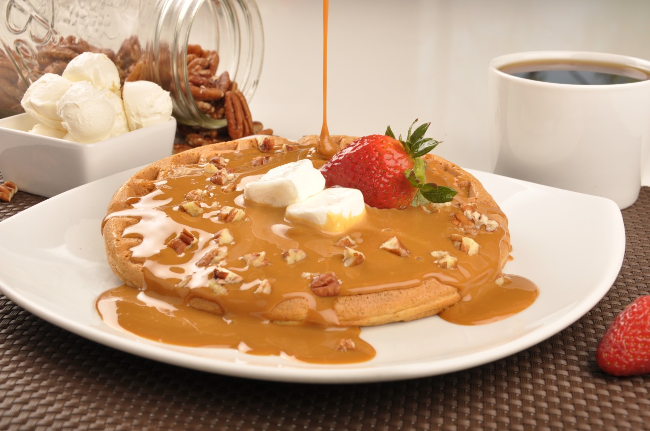 Waffle Dulce de Leche
