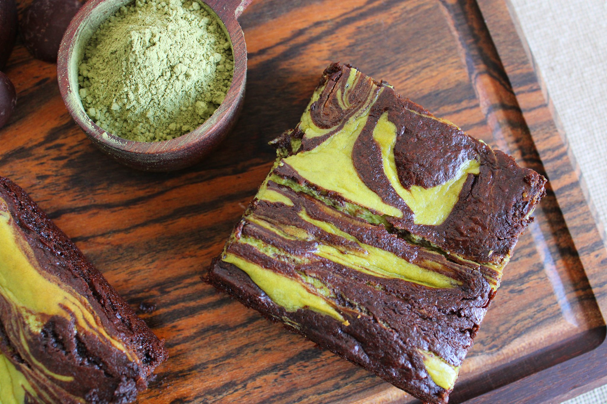 Brownie Chocolate y Matcha KT